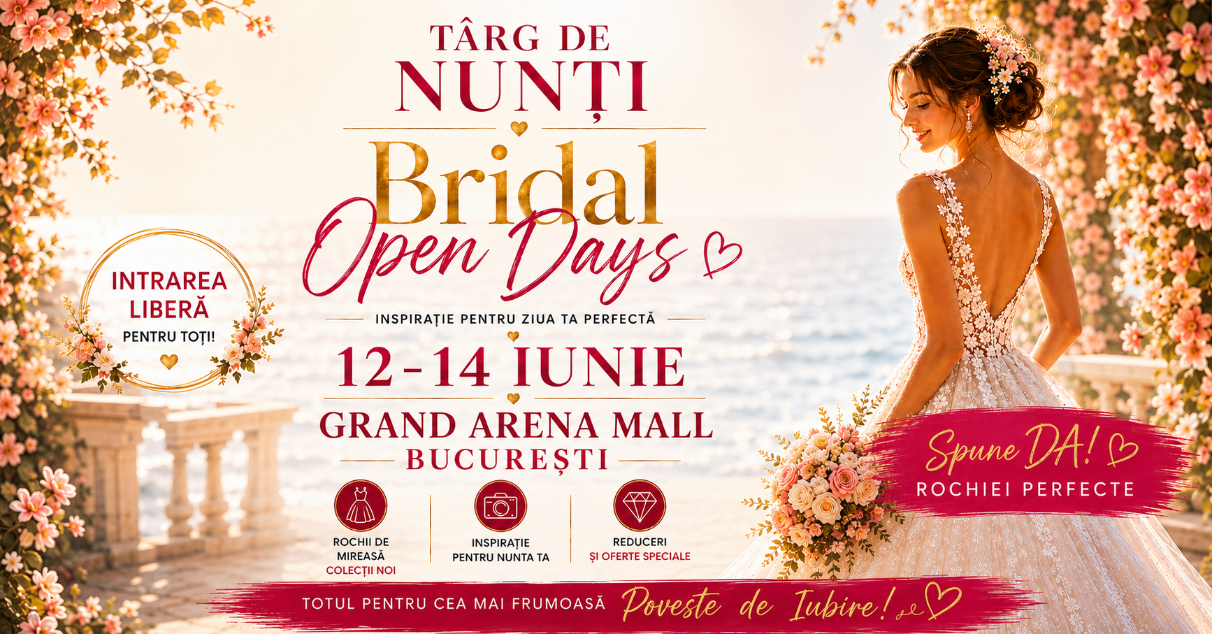 Bridal Open Days - Grand Arena Iunie