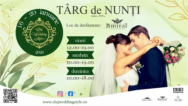 Wedding Style – Târg de nunți la Amiral Events & Style