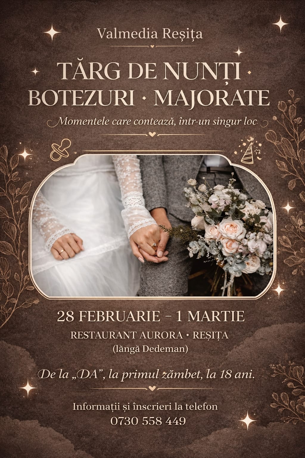 Targ de Nunti, Botezuri-Majorate