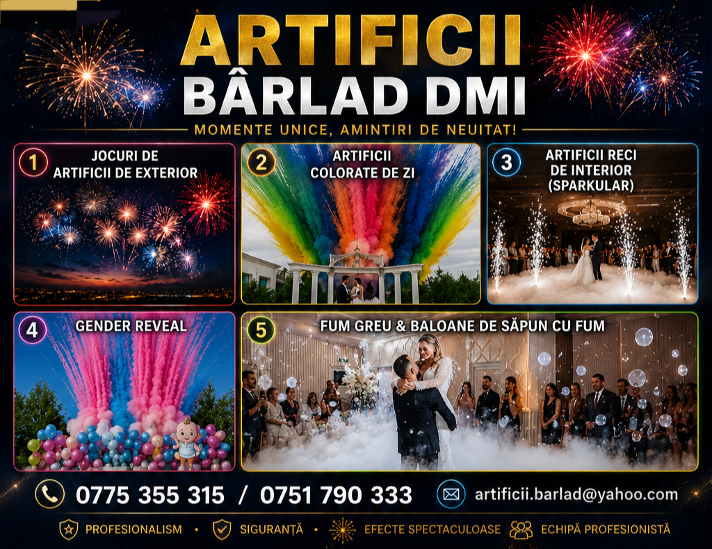Artificii Bârlad DMI logo